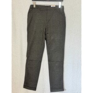 Karen Scott Sport Women's Pull On Pants Trousers Small Charcoal Heather